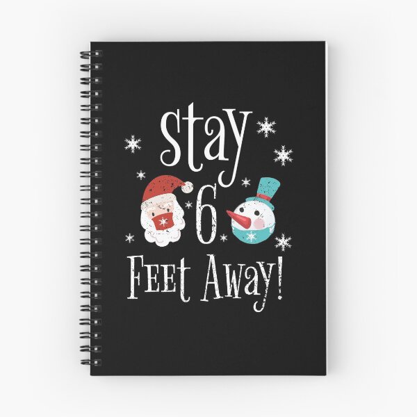 Item preview, Stay 6 Feet Away Christmas 2020 Social Distancing Reindeer designed and sold by RainbowPandas.