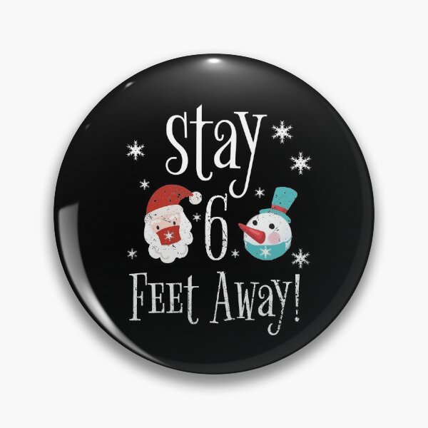 Item preview, Stay 6 Feet Away Christmas 2020 Social Distancing Reindeer designed and sold by RainbowPandas.