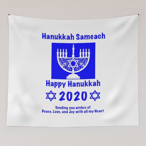 Item preview, Happy Hanukkah, Hanukkah Sameach 2020, Jewish Holiday Gift designed and sold by BitcoinBros.