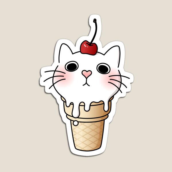 Item preview, ice cream cat designed and sold by jklmin.