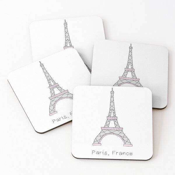 Item preview, Baby Pink Eiffel Tower Paris France designed and sold by passionatelyem.