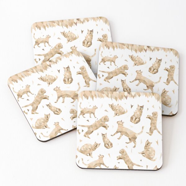 Item preview, Geometric Cat Patterns designed and sold by papererwin.
