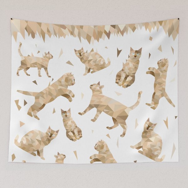 Item preview, Geometric Cat Patterns designed and sold by papererwin.