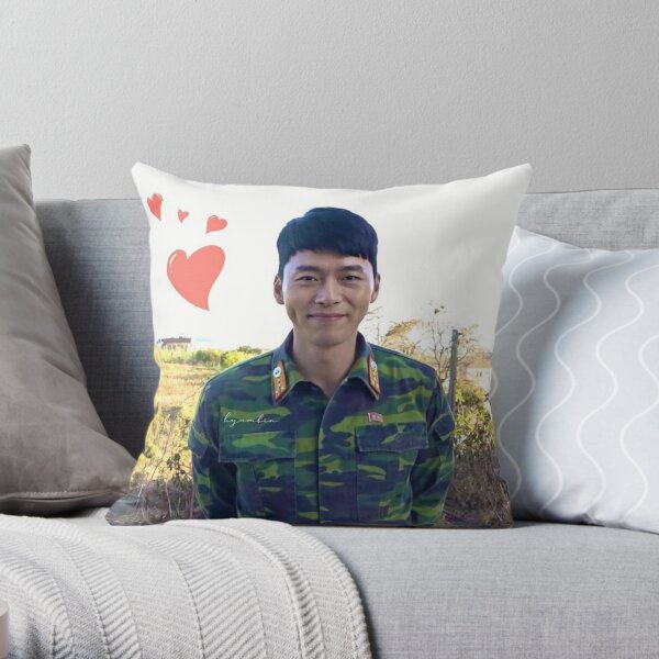 hyun bin Throw Pillow