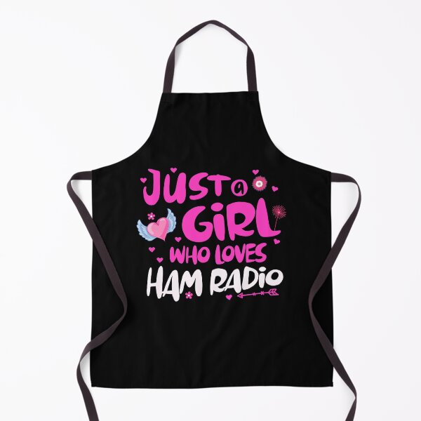 Artikelvorschau, Just a Girl Who Loves Ham Radio for Women and Girls entworfen und verkauft von Q bee.
