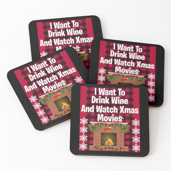 Item preview, Christmas Movies Shirt, Merry Xmas 2020 Gift, Christmas drink wine and watch xmas movies  designed and sold by BitcoinBros.