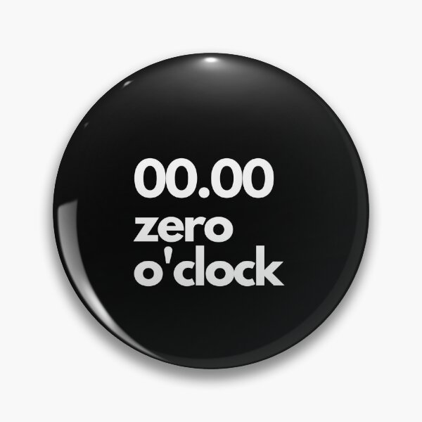 Item preview, Zero O' Clock designed and sold by Imaginative Expressions⭐️ ⭐️ ⭐️ ⭐️ ⭐️.