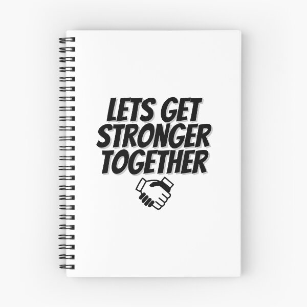 Item preview, Let's get stronger together designed and sold by prehokage.