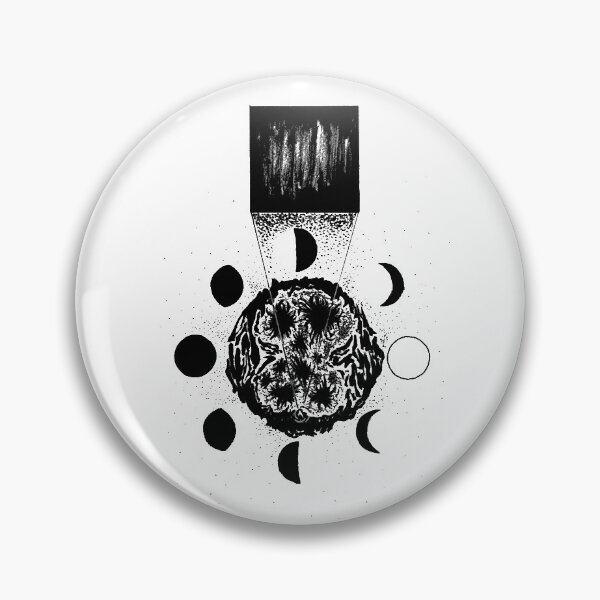 Item preview, Iconogram Moon Phases Design designed and sold by alive-breathing.