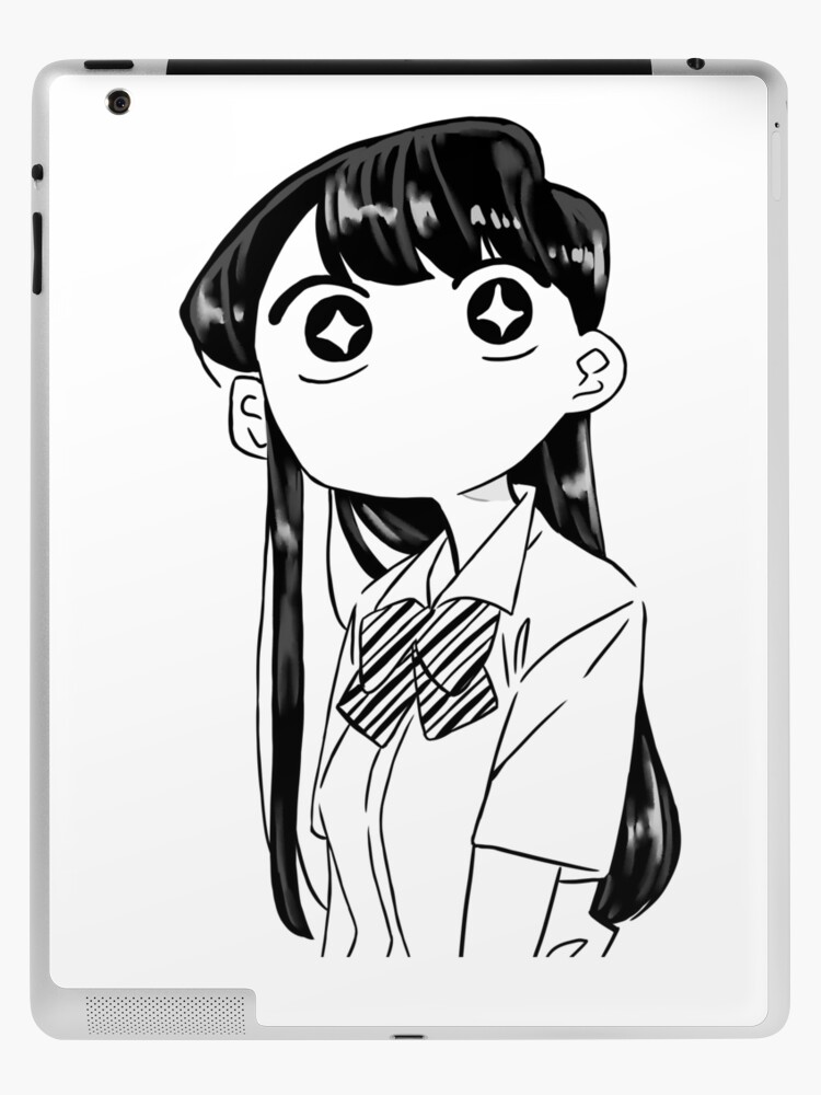 komi san can't communicate manga komi cat blush! iPad Case & Skin for Sale  by mushopea