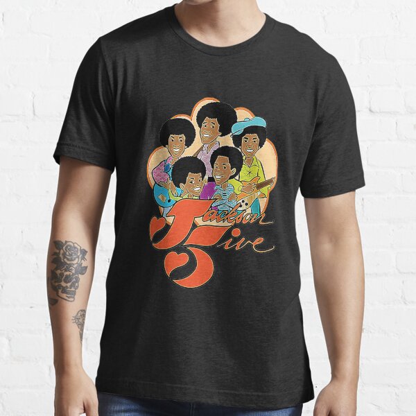 Vintage Jackson 5 70's Cartoon Retro Vintage Style Distressed T-Shirt Essential T-Shirt