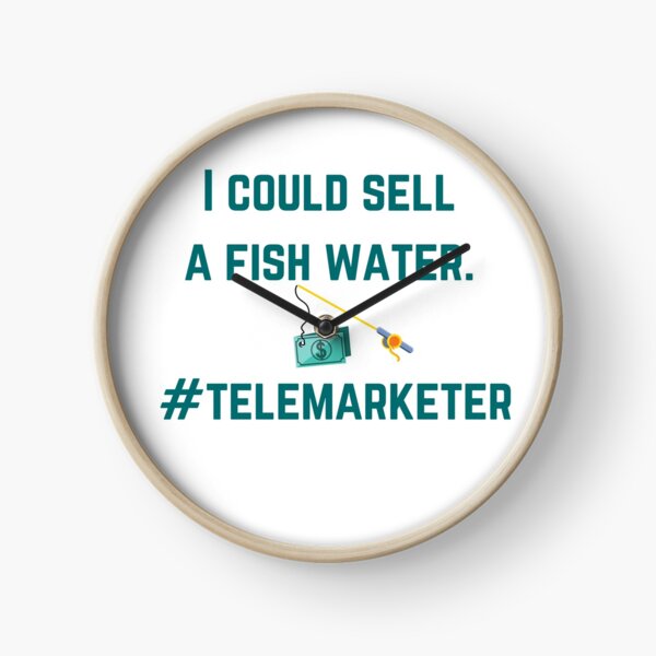 Item preview, I could sell a fish water #telemarketer - gift designed and sold by CJCTEES.