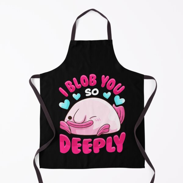 Item preview, Adorable I Blob You So Deeply Cute Blobfish Pun designed and sold by perfectpresents.