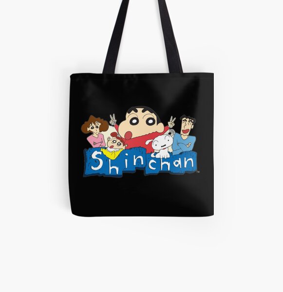 Shin Chan Tote Bags Redbubble