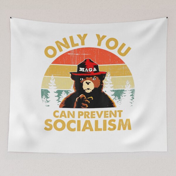 Item preview, Bear Said Only You Can Prevent Socialism  designed and sold by Leonard411.
