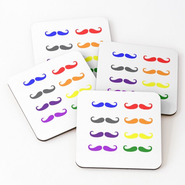 Item preview, Colors Of Moustaches  designed and sold by teledesign.