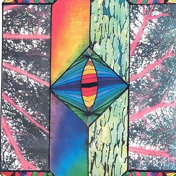 Artwork thumbnail, QUADEYE#66 by DAVID Liberty