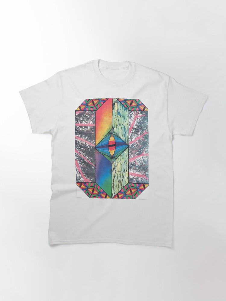 Thumbnail 3 of 7, Classic T-Shirt, QUADEYE#66 designed and sold by DAVIDLIBERTY.