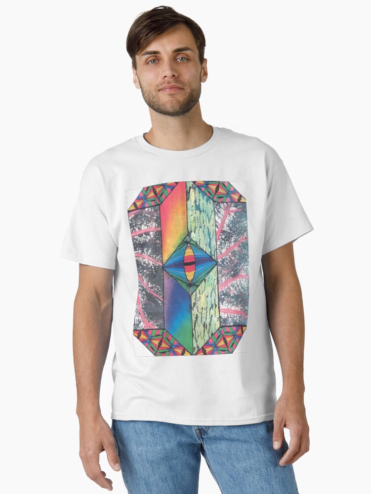 Thumbnail 1 of 7, Classic T-Shirt, QUADEYE#66 designed and sold by DAVIDLIBERTY.