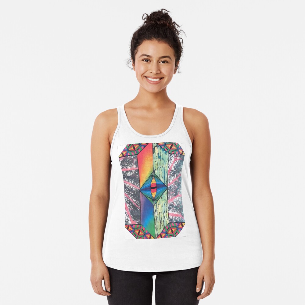 Item preview, Racerback Tank Top designed and sold by DAVIDLIBERTY.