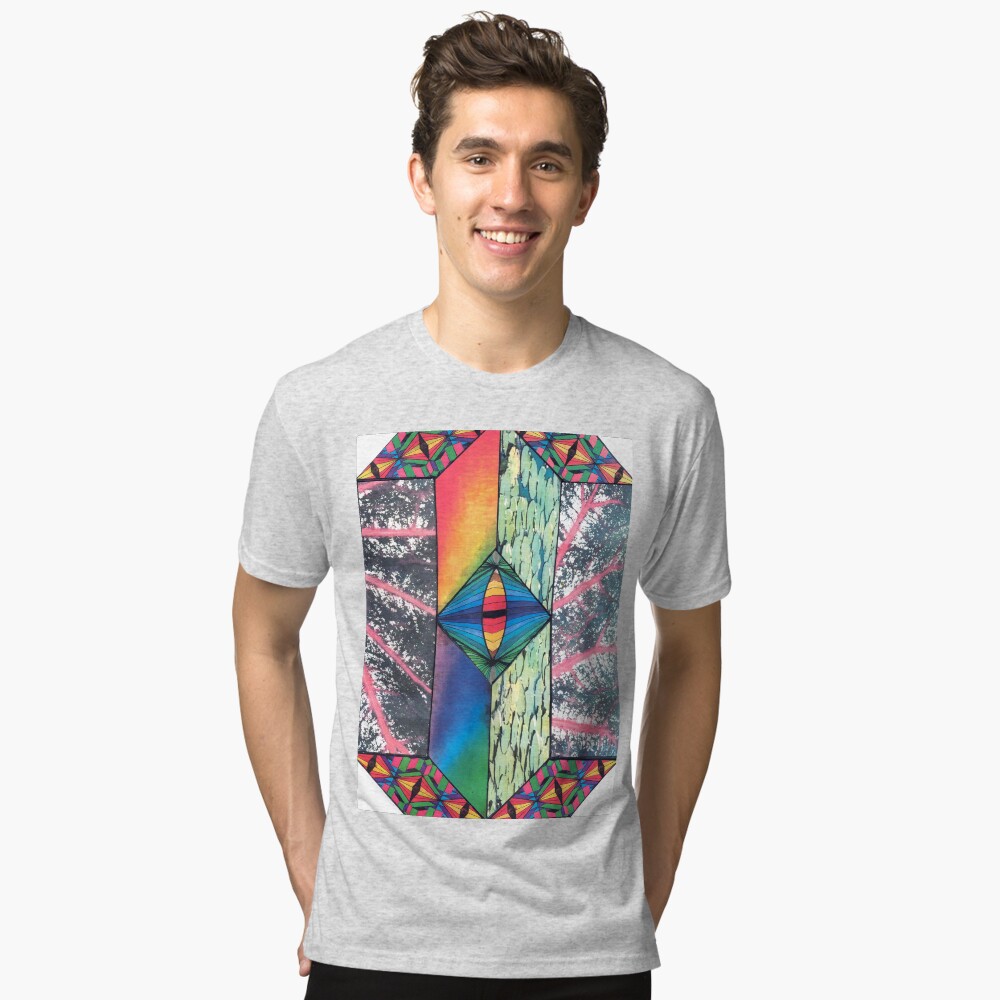 Item preview, Tri-blend T-Shirt designed and sold by DAVIDLIBERTY.