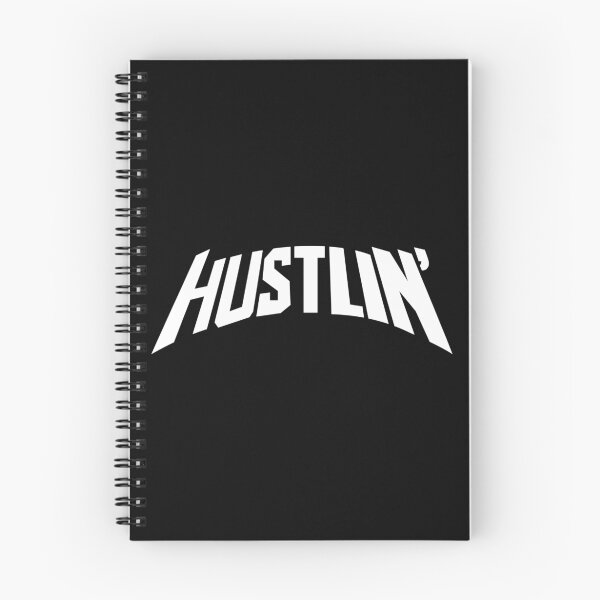 Item preview, Hustlin Arc - White designed and sold by Tee4Daily.