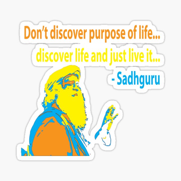 Sadhguru Sticker