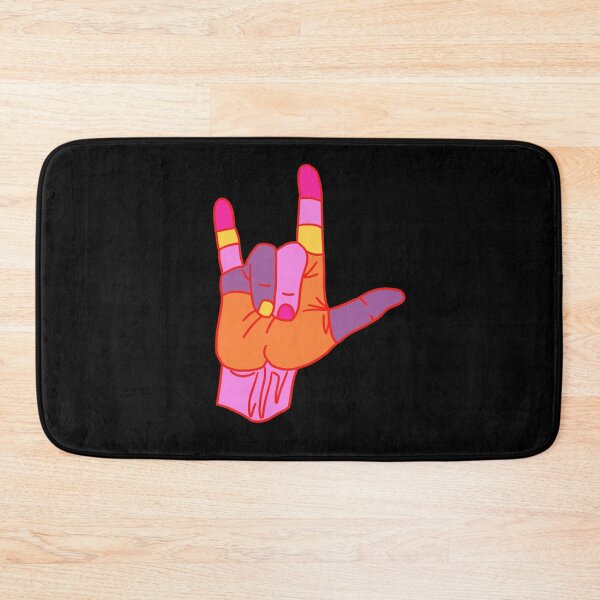 Item preview, ILY Love Sign Language (Multi Colored) designed and sold by SimpleJoyStyle.