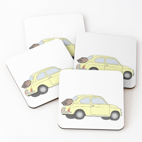 Item preview, yellow italian mini car designed and sold by Narniax.
