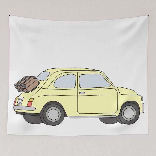 Item preview, yellow italian mini car designed and sold by Narniax.