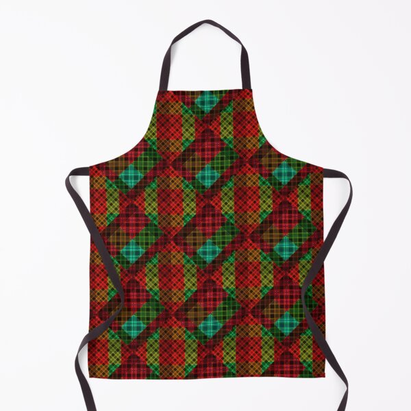 Item preview, Turquoise red plaid designed and sold by fuzzyfox.