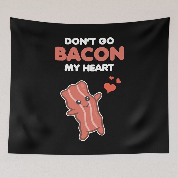 Item preview, Matching Couple Funny Bacon My Heart Romantic Pun designed and sold by haselshirt.