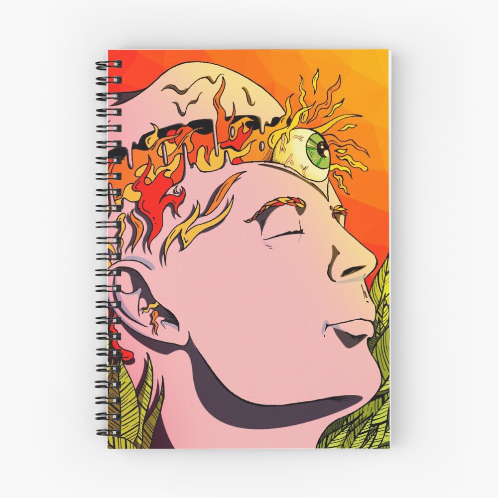 Item preview, Spiral Notebook designed and sold by POWtshirts.