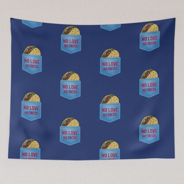 Item preview, No Love No Tacos  designed and sold by FitFabFunny.