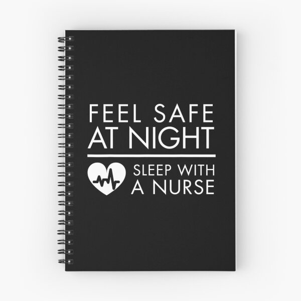 Item preview, Feel Safe at Night - Sleep with a Nurse designed and sold by Castillo411.