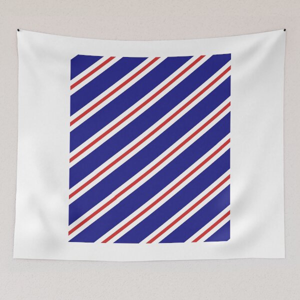 Item preview, The Gers Club Colours Glasgow mask designed and sold by thebeardedscot.