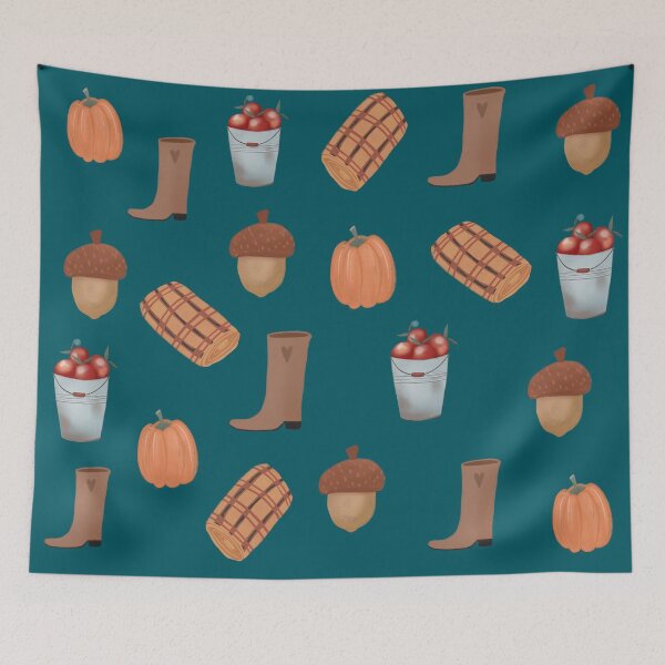 Item preview, Autumn Apple Pumpkin Picker designed and sold by Strings Stan.