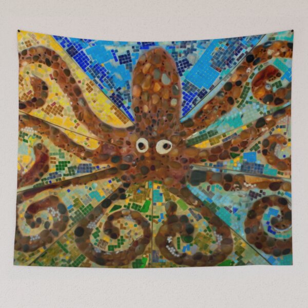 Item preview, Wall Octopus designed and sold by heatherfriedman.