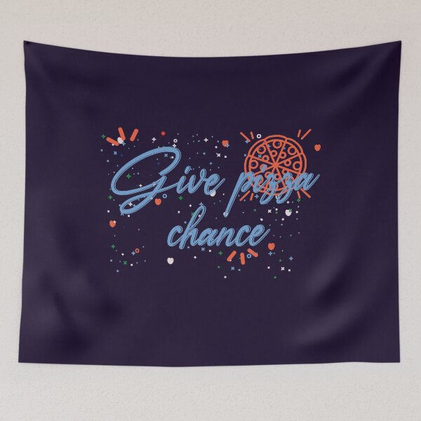 Item preview, Give Pizza Chance designed and sold by Shujii.
