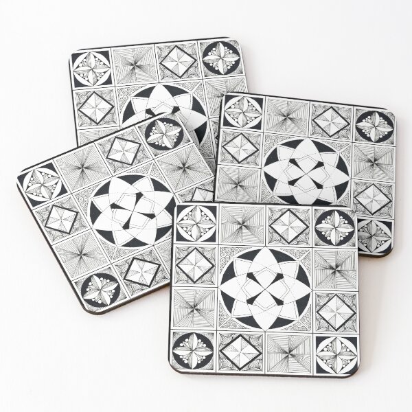 Item preview, Mandala Tiles designed and sold by MagicMama.