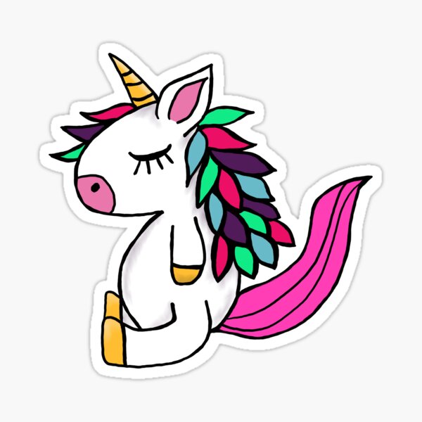 Lil Critters: Roxy The Unicorn Sticker