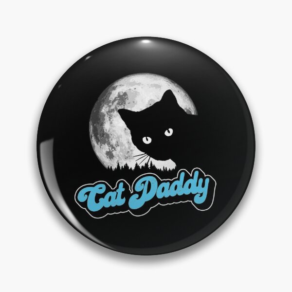 Item preview, Cat Daddy Vintage Eighties Style Cat Retro Full Moon designed and sold by MichaelDichiera.
