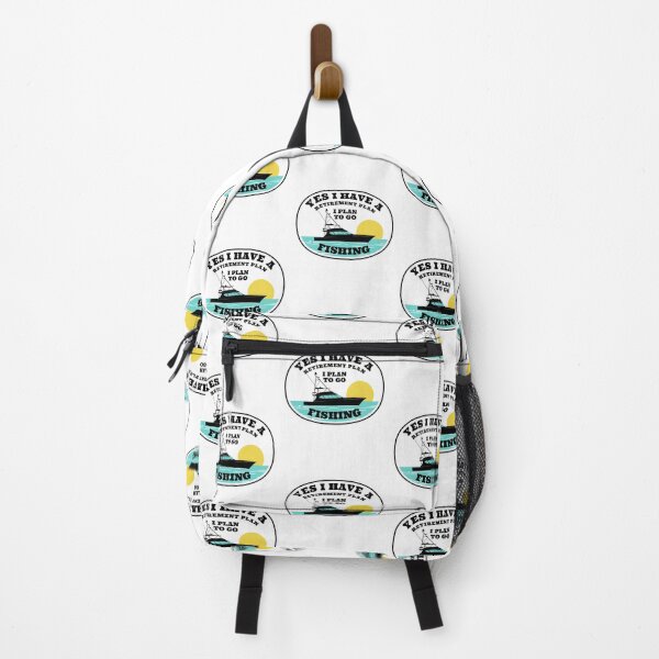 Item preview, Fishing Retirement Plan Quote Funny Retired Love Fish Boat  design designed and sold by CreatedByHeidi.