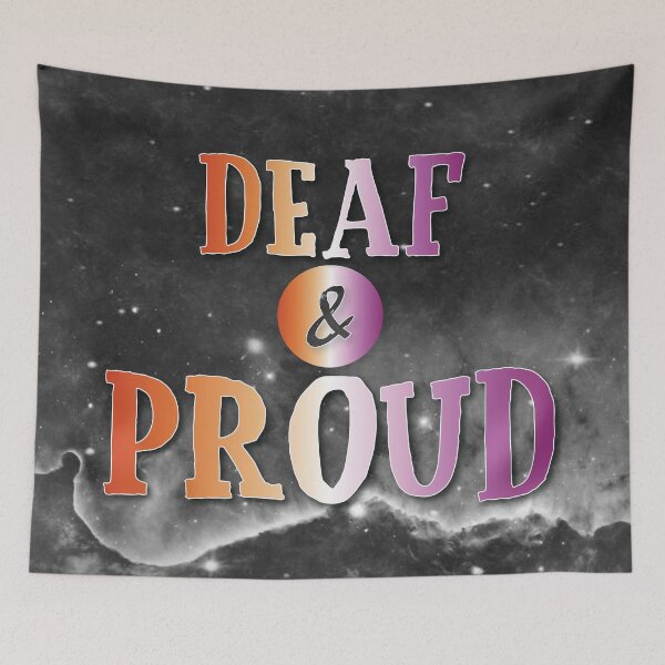 Item preview, Lesbian: Deaf and Proud designed and sold by PrettySickArt.