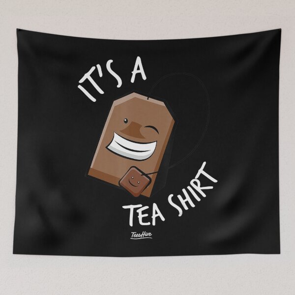 Item preview, Its a Tea Shirt with Smile Tea Bag designed and sold by Gibson411.