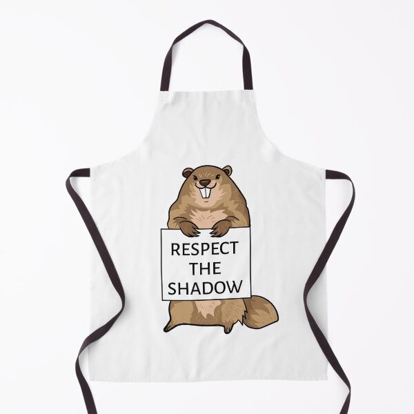 Item preview, Groundhog Day Funny Quote Respect The Shadow Sign Saying Fun designed and sold by CreatedByHeidi.