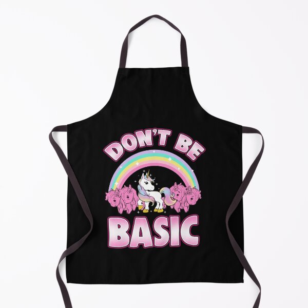 Item preview, Cute & Funny Don't Be Basic Unicorn Rainbow designed and sold by perfectpresents.