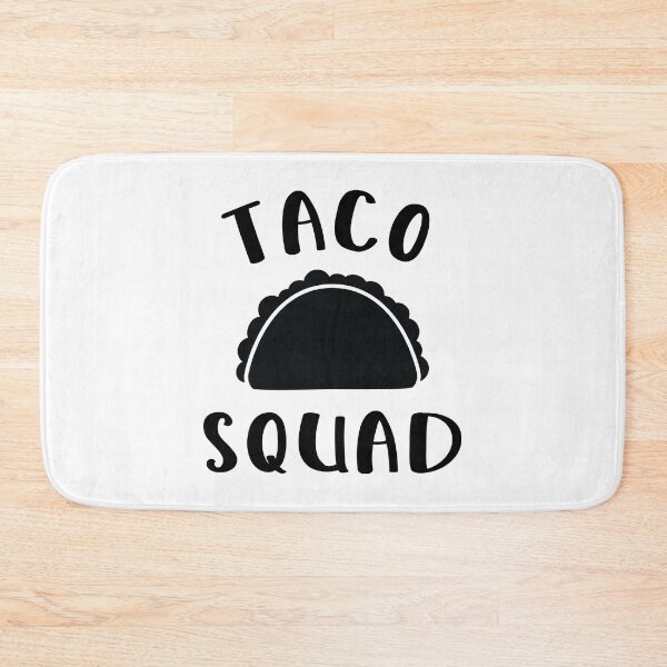 Artikelvorschau, Taco Squad Zitat Lustige BFFs Group Match Liebe Tacos Sprichwort Design entworfen und verkauft von CreatedByHeidi.