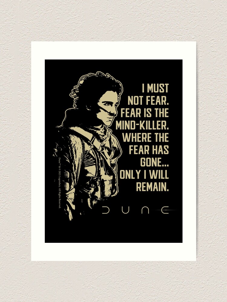 Paul Atreides Character Dune 2021 Film Fan Art Art Print For Sale