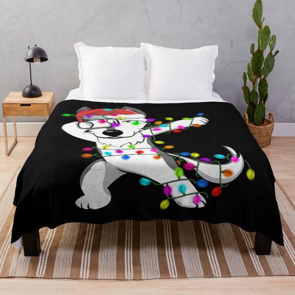 Item preview, Dabbing Husky Funny Christmas Gifts Dog Lover designed and sold by JoanneHughes.